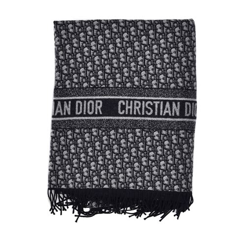 dior blanket throw|christian Dior blanket scarf.